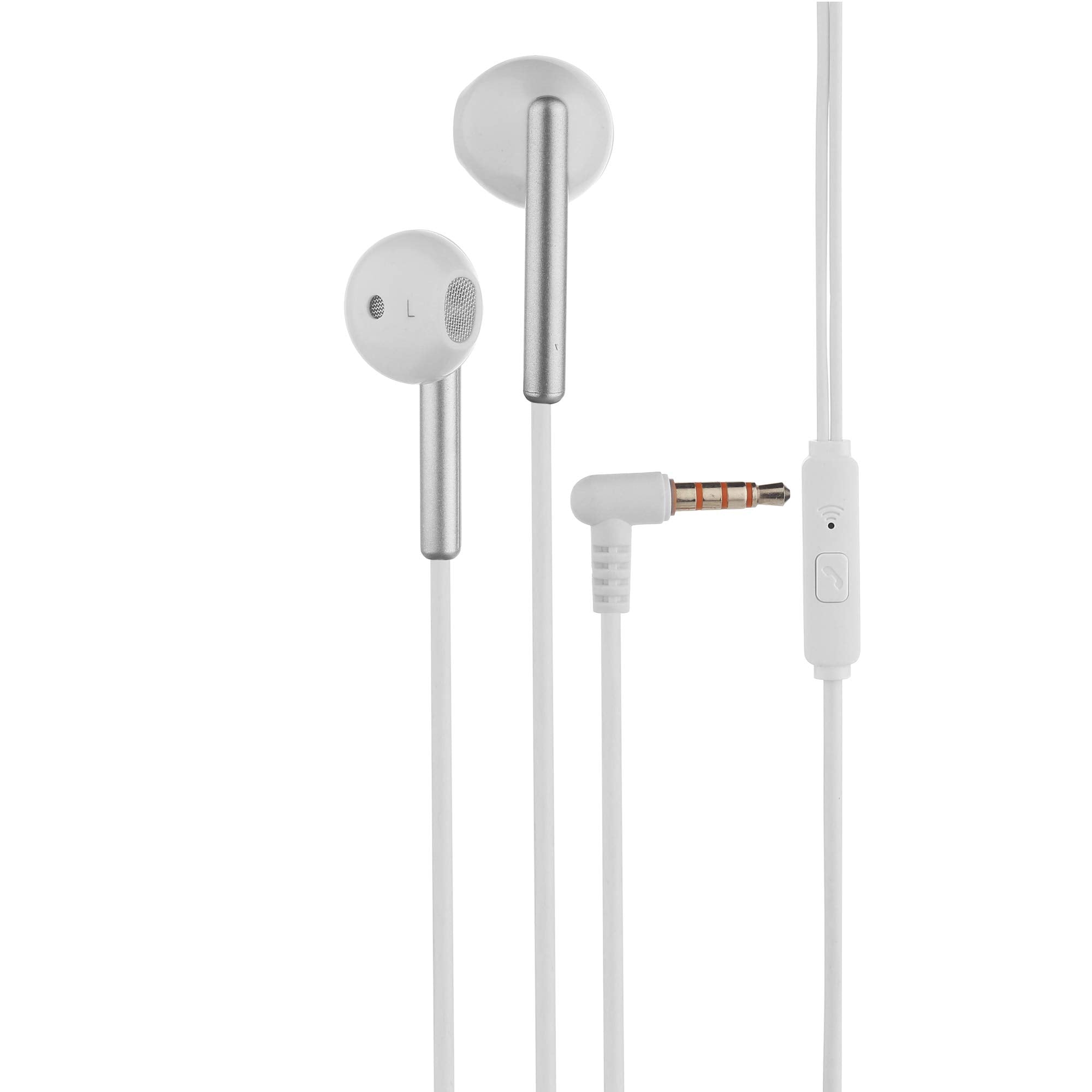 Celebrat G6 White Stereo Music Earphone Handfree 3.5mm